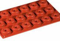 MOLDE SILICONA ROJO 175x300 FORMAFLEX FR005 MINI SAVARIN 12ML