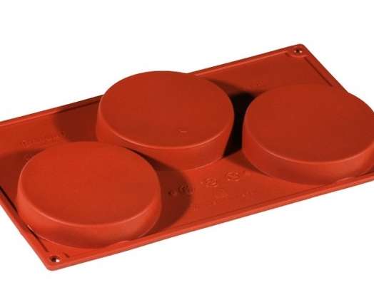 MOLDE SILICONA ROJO 175x300 FORMAFLEX FR023 BISCUIT (DISCO) 160ML