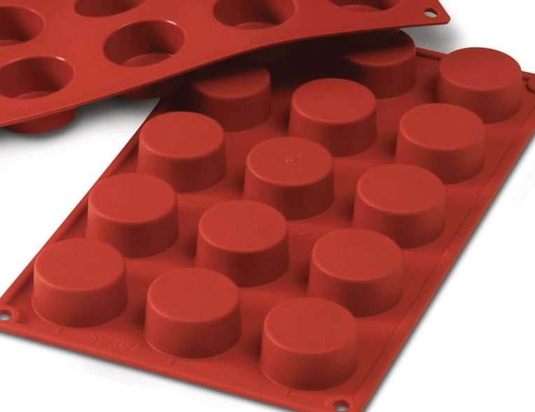 MOLDE SILICONA ROJO 175x300 FORMAFLEX FR024 PETIT FOUR 22ML