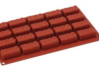 MOLDE SILICONA ROJO 175x300 FORMAFLEX FR068 TORRONCINO 25ML