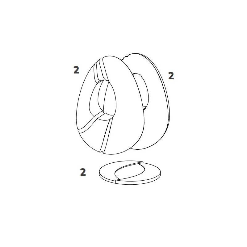 MOLDE PASCUA TERMOFORMADO KT79 HUEVO SPACESHIP