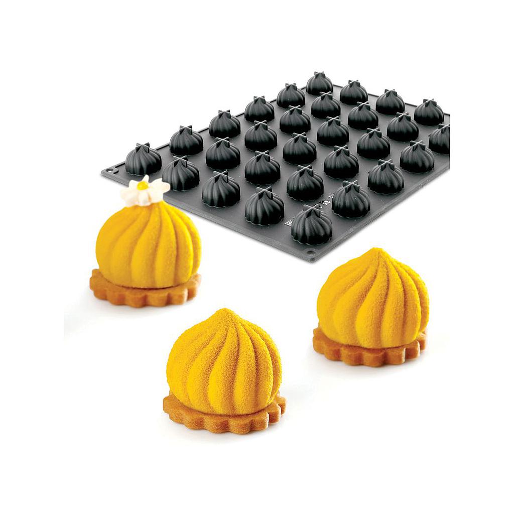 MOLDE SILICONA NEGRO 300x400 PAVOFLEX PX4324 MINI DELICE 