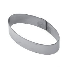 ARO INOX OVALO LISO 84x 46x20 X18