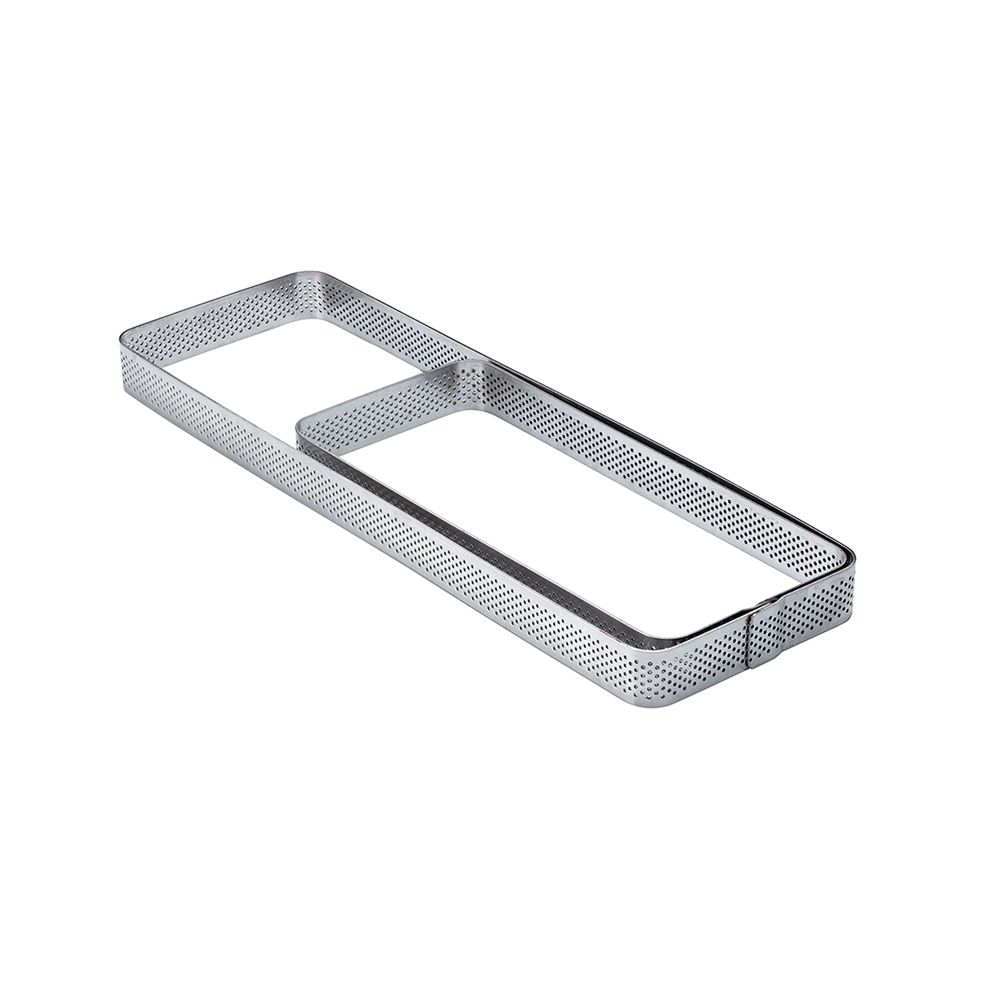 ARO INOX RECTANGULAR CON ANGULOS REDONDOS 8X19X2CM XF07
