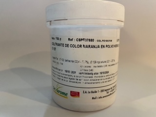 COLORANTE HIDRO NARANJA 100GR