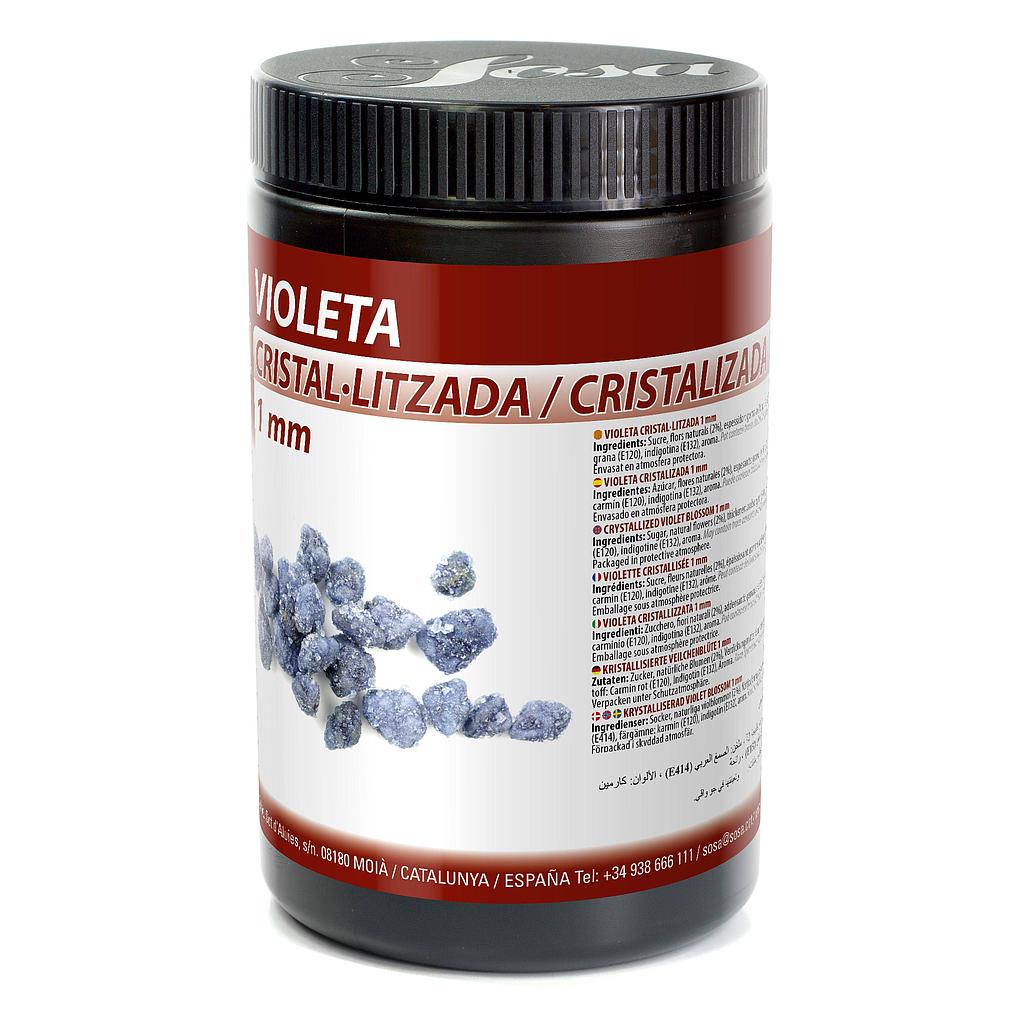 FLOR DE VIOLETA CRISTALIZADA 500G