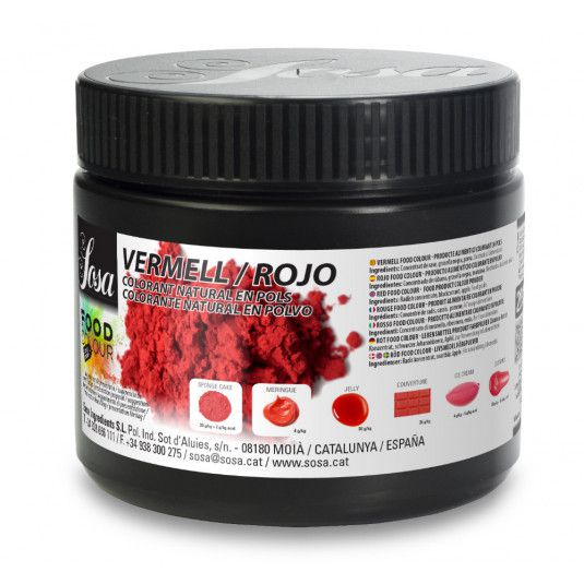 COLORANTE NATURAL ROJO 200G