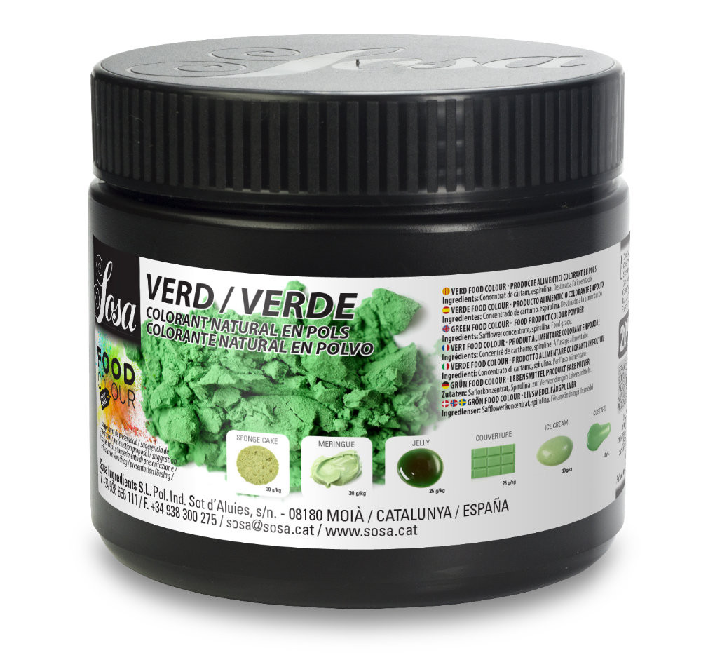 COLORANTE NATURAL VERDE 200G