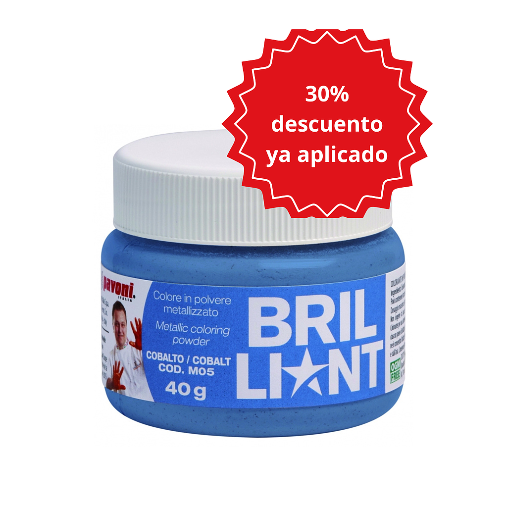 D- COLORANTE METALICO COBALT 40G M05 PAVONI