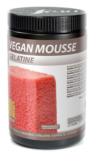 MOUSSE GELATINA VEGANA 500GR