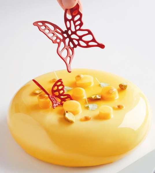 MOLDE GOURMAND SILICONA GG051 MARIPOSA S