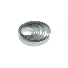ARO INOX LISO CIRCULO 16X4CM  X3916