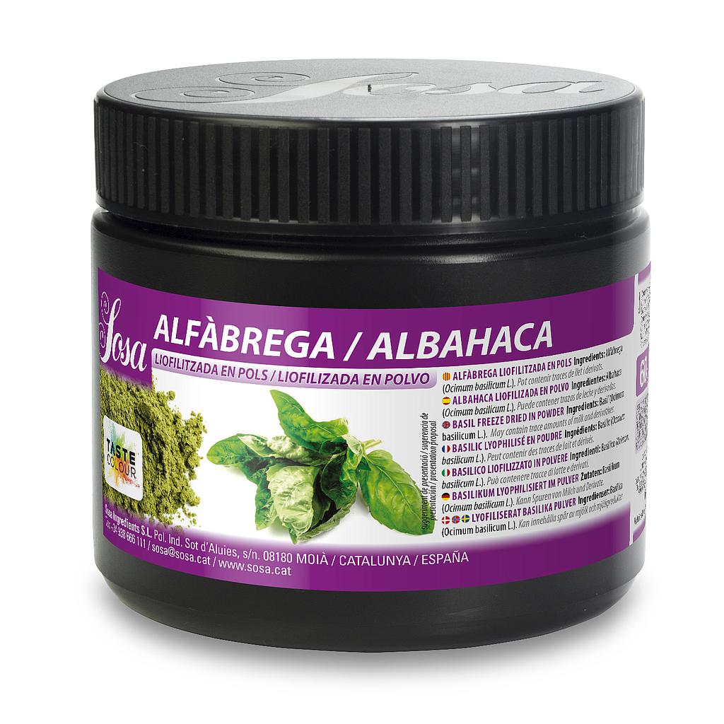 ALBAHACA LIOFILIZADA EN POLVO 60 GR.