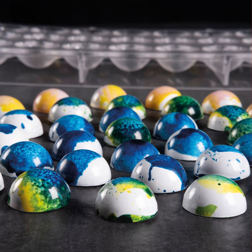 MOLDE SEMI ESFERA PEQUEÑO 2,5 CM PC5016