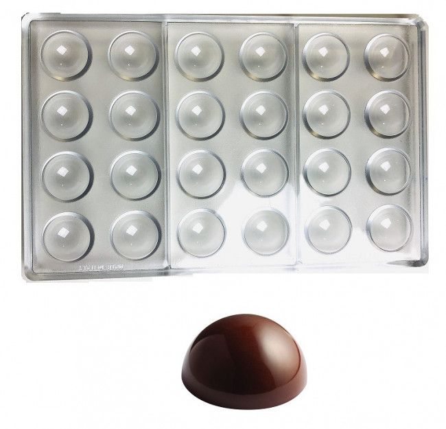 MOLDE SEMI ESFERA 3 CM PC5017