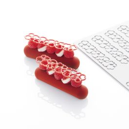 MOLDE SILICONA CORAZONES ECLAIR