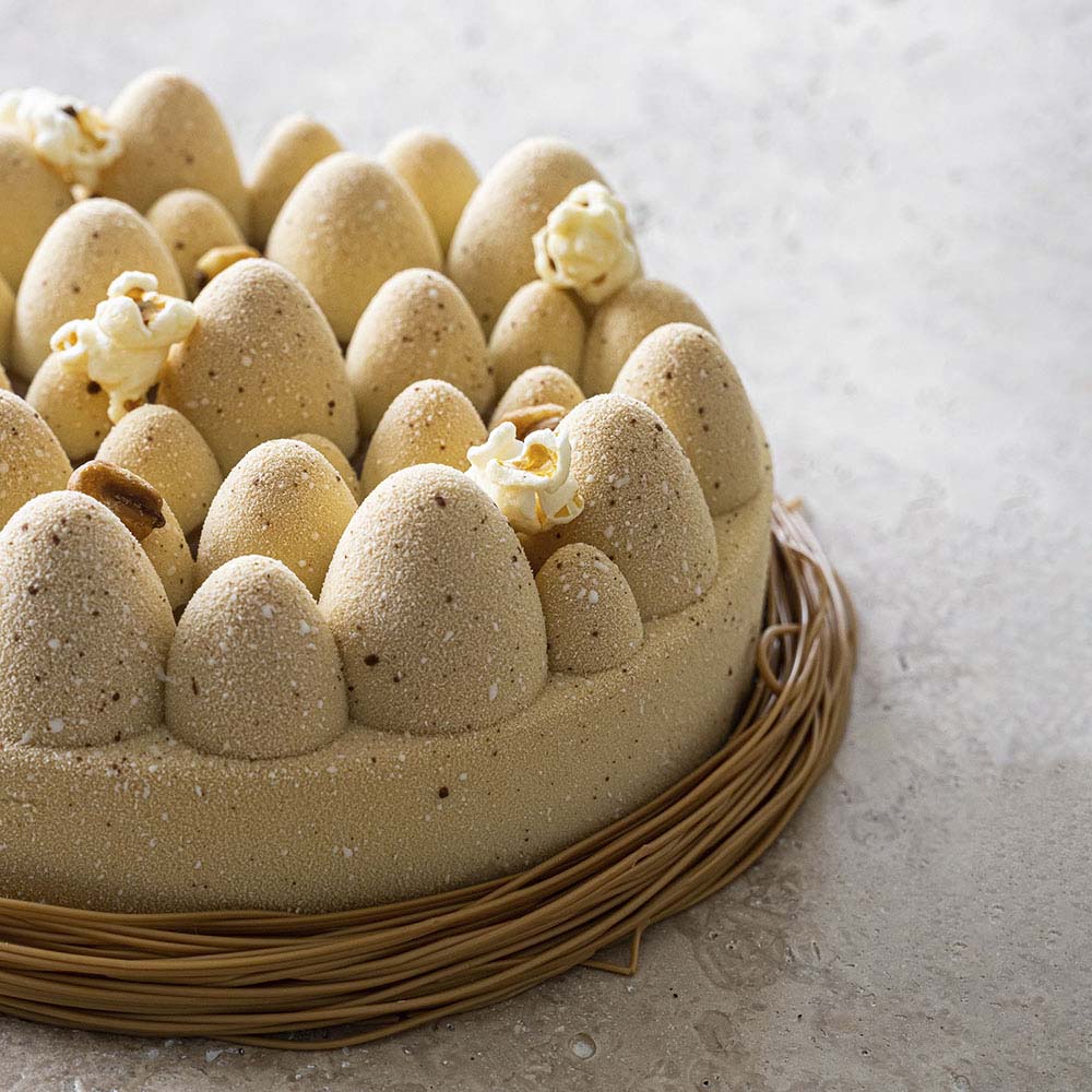 MOLDE SILICONA TORTA PAVOCAKE KE094 HUEVOS PASCUA