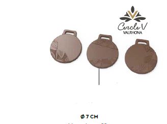 MOLDE ESFERAS NAVIDAD PLANAS 7CM