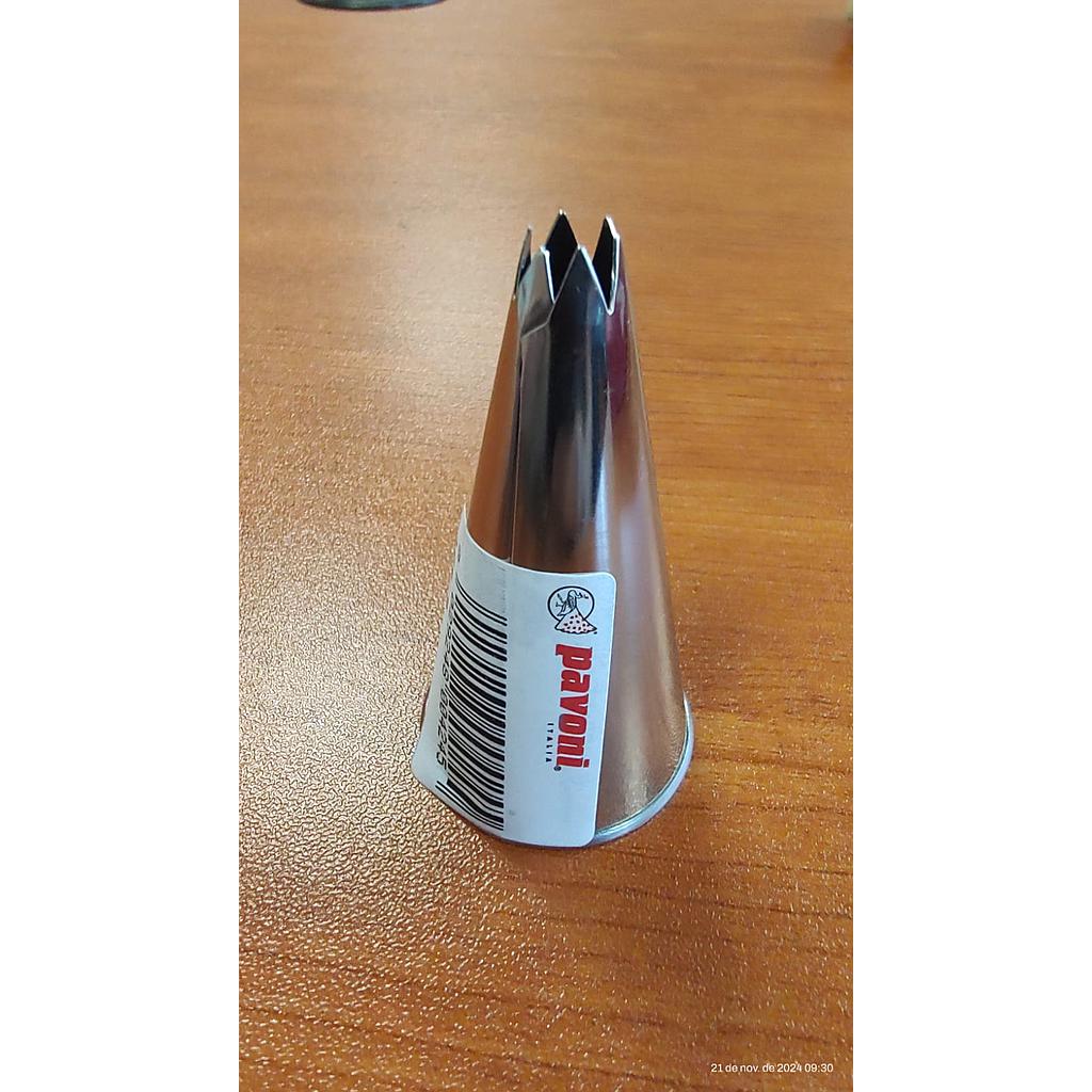 6MM BOQUILLA RIZADA DE ACERO INOX 