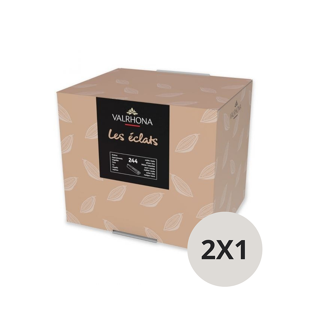 PACK 2x1 ECLATS CHOCOLAT NOIR 1Kg.