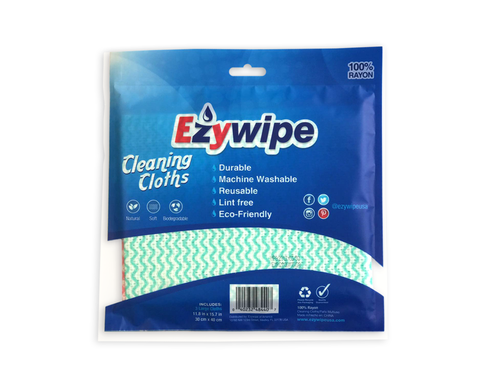 Paños de Limpieza Multiuso EzyWipe Talla L Bolsas de 3u