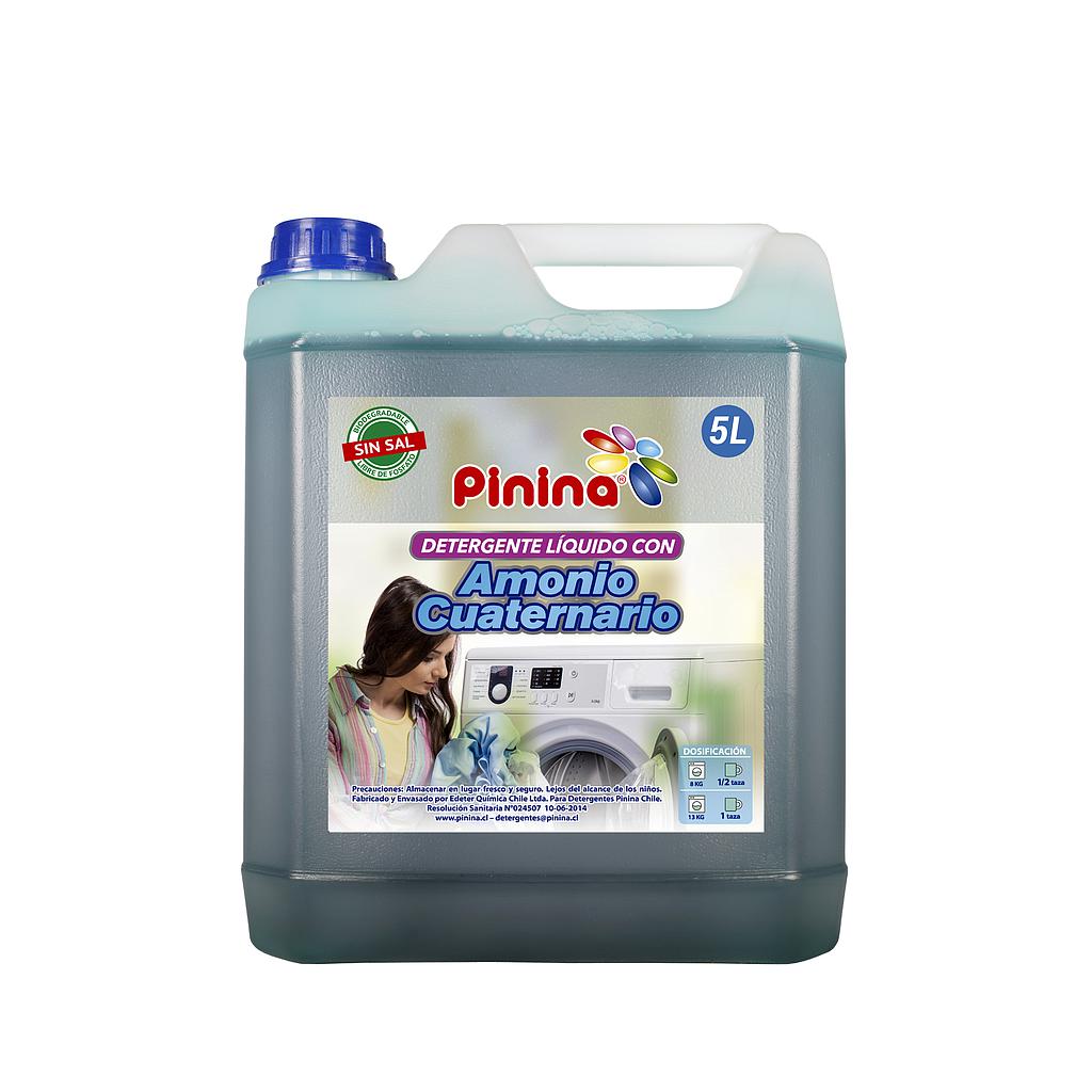 DETERGENTE CON AMONIO CUATERNARIO VERDE 5 LITROS