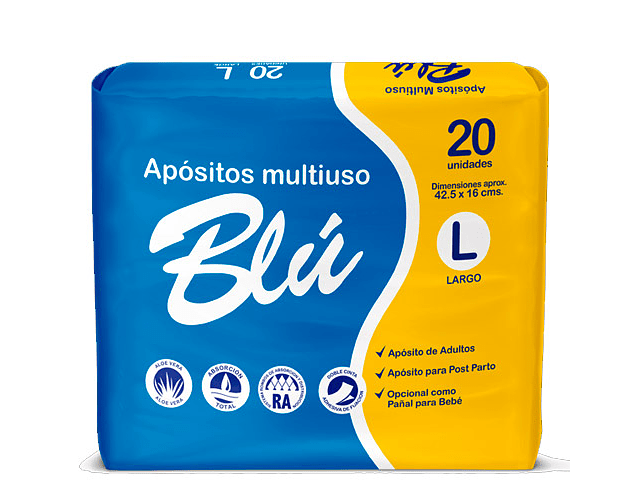Blú Apósito Talla L | 20 Unidades