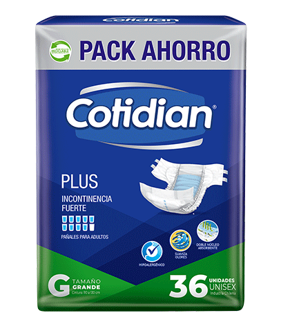 Cotidian Plus Pañal Adulto G | 36 Un