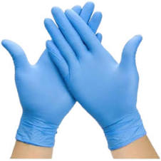 Tresor Guante de Nitrilo Azul Talla XS 100 un