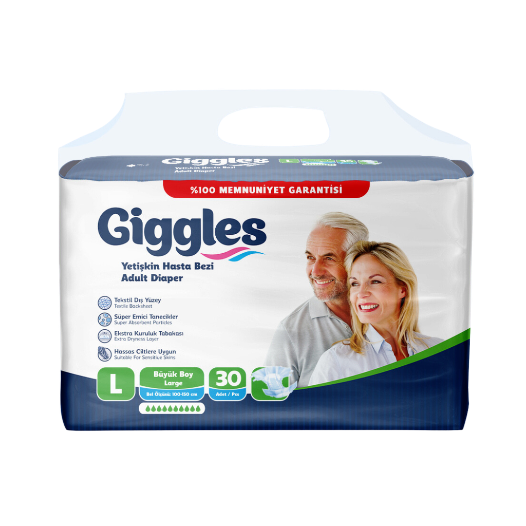 Giggles Pañal Adulto Premium L | 30 Un