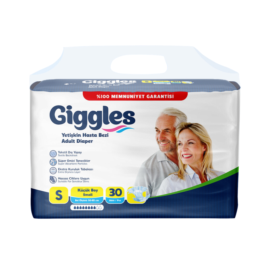 Giggles Pañal Adulto Premium S | 30 Un