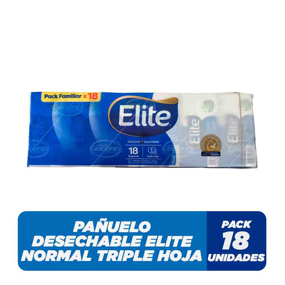 Elite Pañuelo Desechable | Pack 18