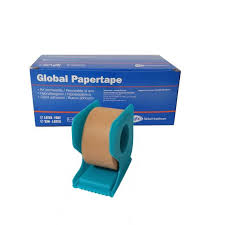 GHC Tela Adhesiva Microporosa Beige 25 mm x 9,1 m| Unidad