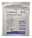 [AAAN1323] Cranberry Apósito de Gasa No Tejida + Algodón 13x23 cm | Unidad