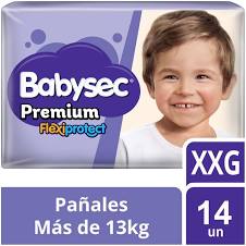 Babysec Premium Talla XXG | 14 Unidades
