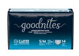 GoodNites Ropa Interior Nocturna Talla S-M |14 un