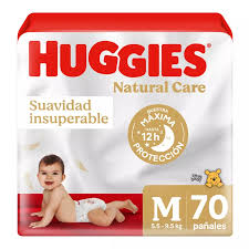 Huggies Natural Care Talla M | 70 un