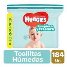 Huggies One &amp; Done Toallitas Húmedas | 184 Unidades