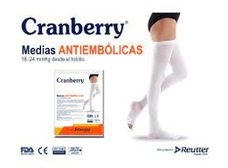 [AAMEDAN2] Cranberry Medias Antiembólicas Talla S | Unidad