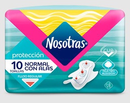 [110181] Nosotras Normal con Alas | Tela Suave | 10 Unidades