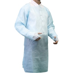 [AAPECHOJ] Pechera Plástica con Mangas y Ojal para Pulgar | Unidad