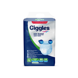 Giggles Pants Adulto Premium L | 30 Un