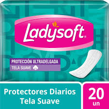 [PF034] LadySoft Protectores Diarios Ultradelgado | 20 Unidades