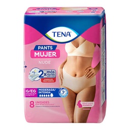 [IN76241] Tena Pants Mujer Talla G | 8 Unidades
