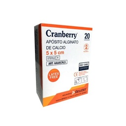 [AAAACAL5] Cranberry Alginato de Calcio 5 x 5 cm | Unidad